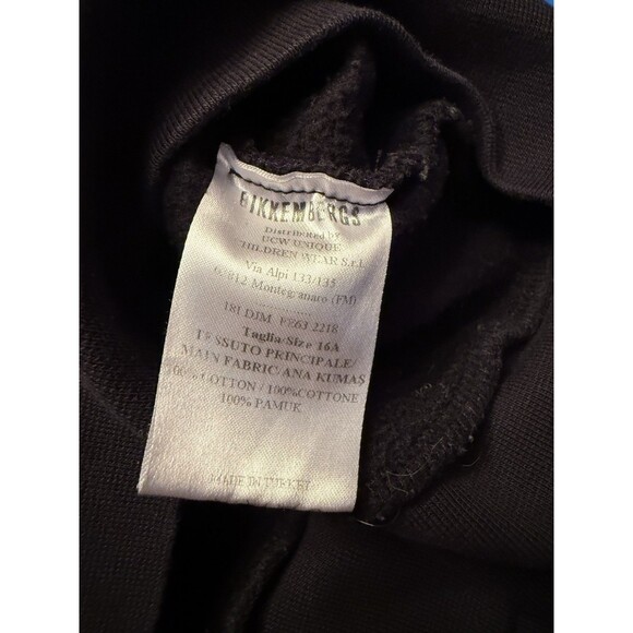 Bikkembergs Sweatshirt Black Long Sleeve Pullover Crew Neck, size unknown - Picture 6 of 6